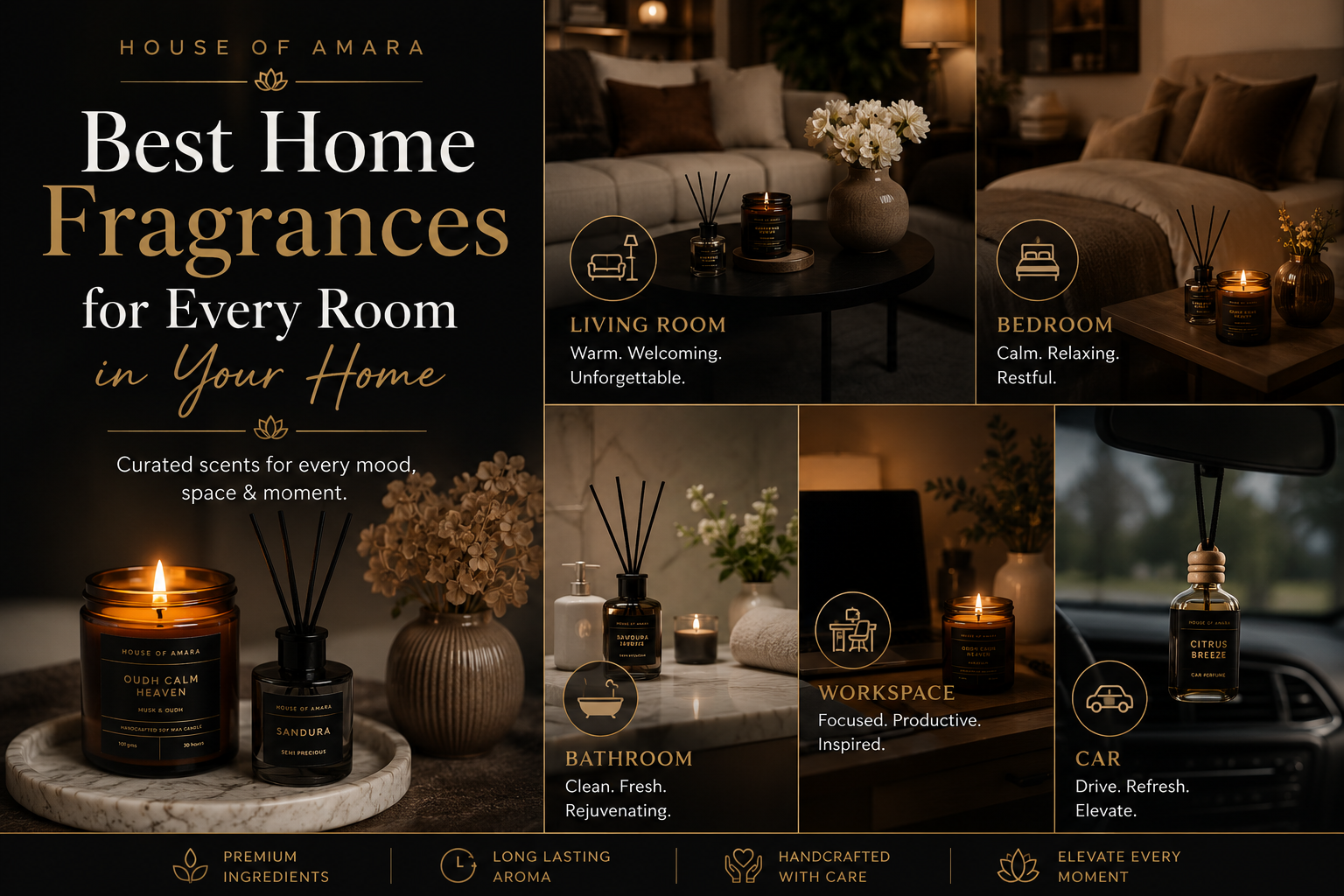 Best Home Fragrances for Every Room in Your Home