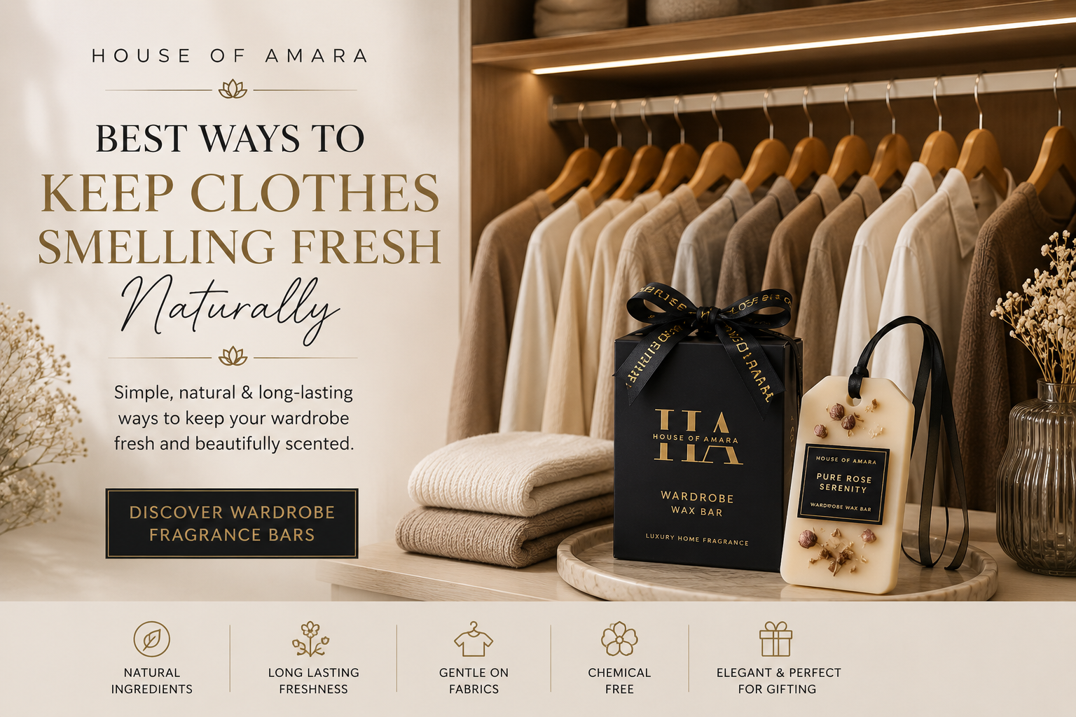 Best Ways to Keep Clothes Smelling Fresh Naturally