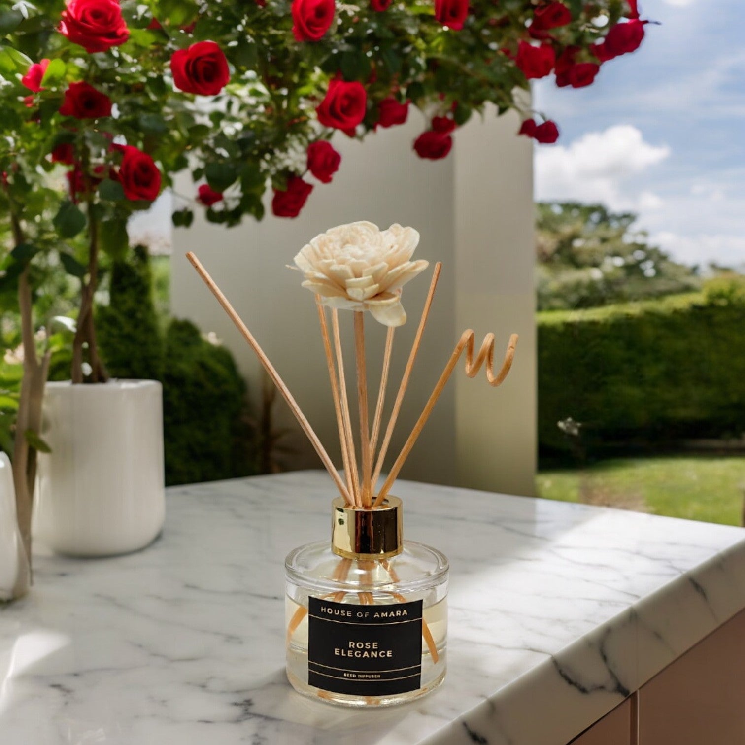 Rose Elegance Reed Diffuser
