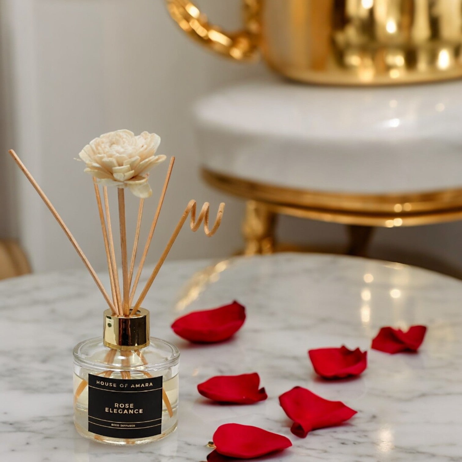 Rose Elegance Reed Diffuser