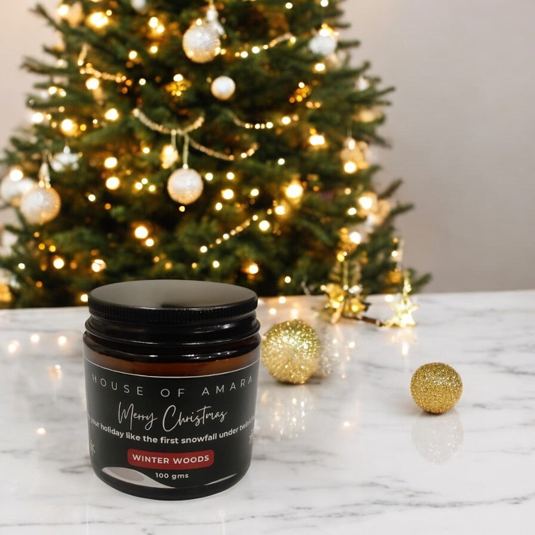 Winter Woods Scented Candle Secondary image