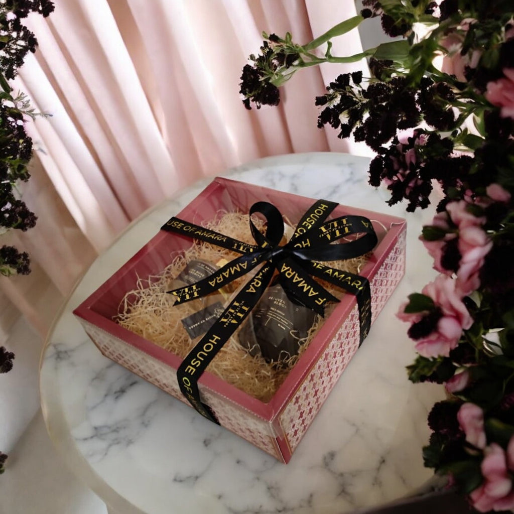 Luxe Sanctuary – Premium Reed Diffuser & Candle Gift Set