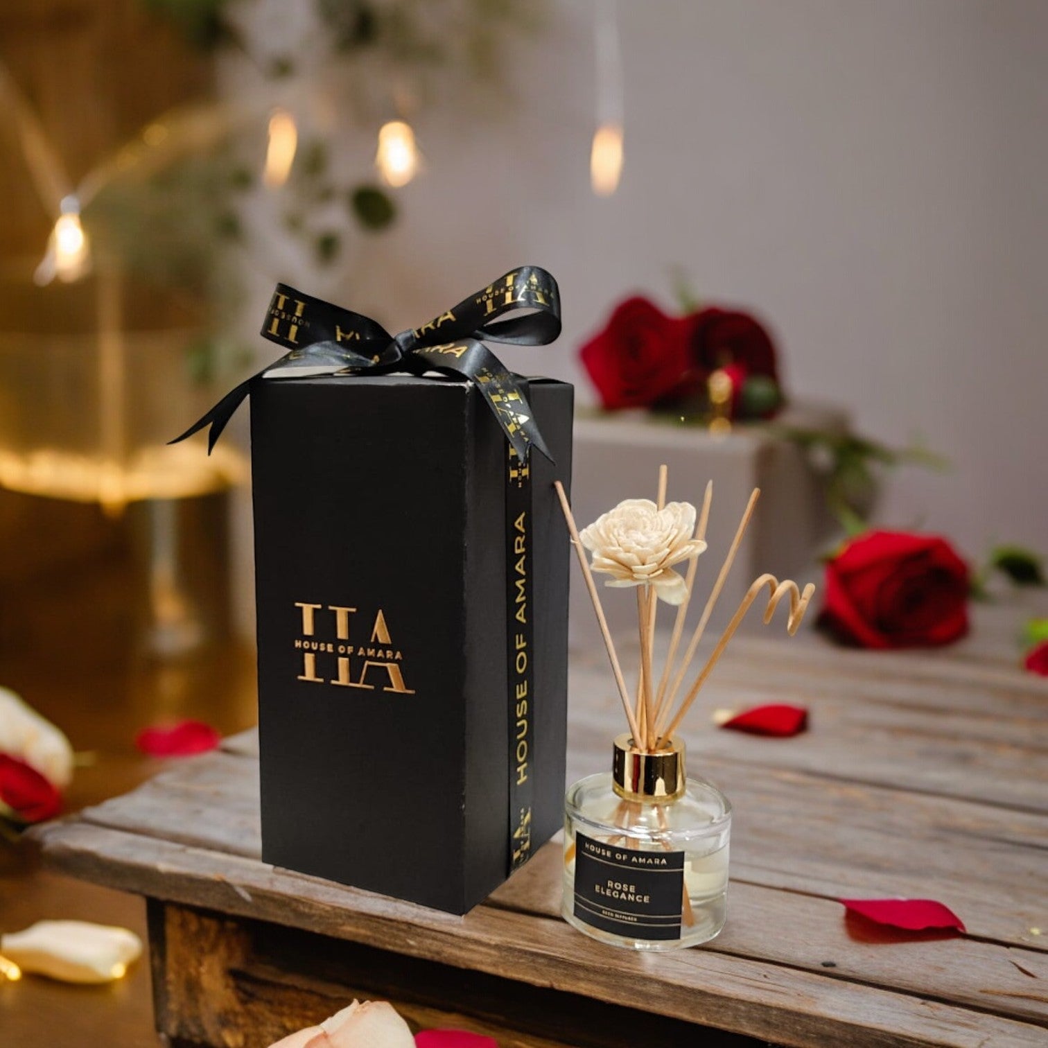 Rose Elegance Reed Diffuser