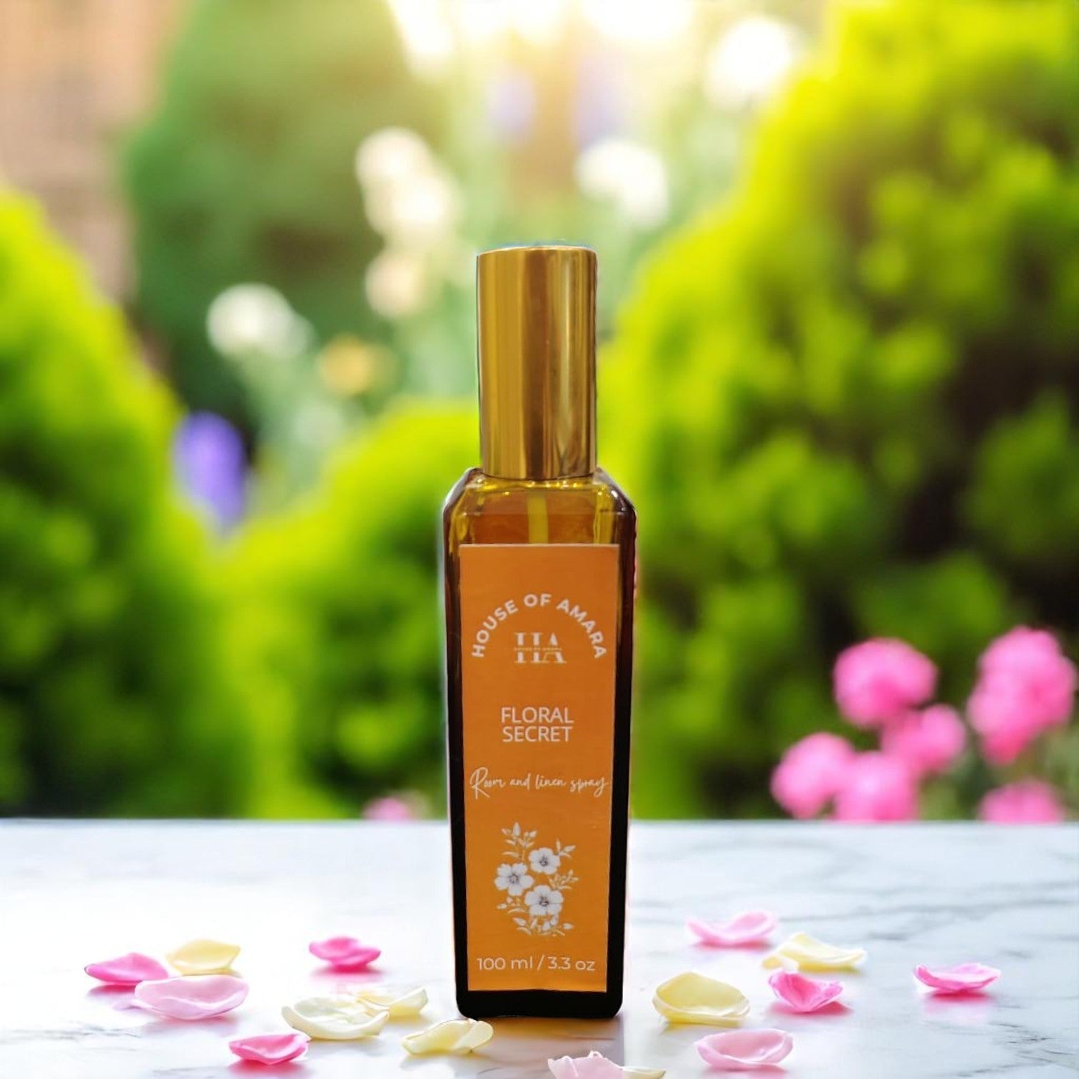 Floral Secret Room & Linen Spray – Elegant Floral Home Fragrance Main image