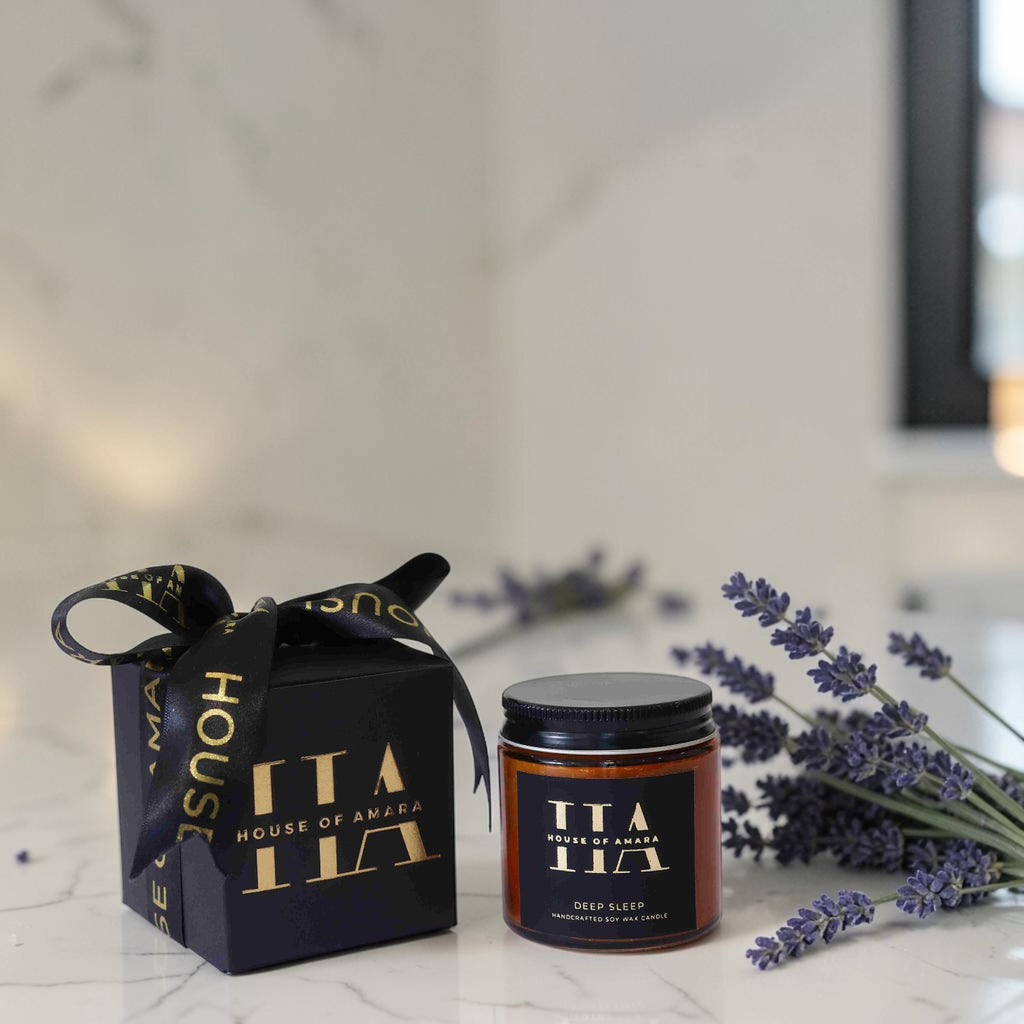 Deep Sleep Lavender Candle – Relaxing Scented Candle