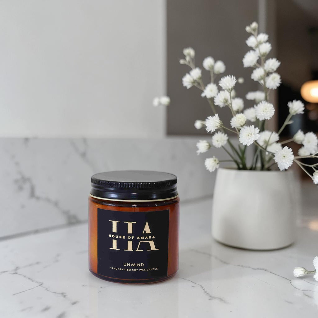 Unwind Calm Relaxing Aromatherapy Travel Candle