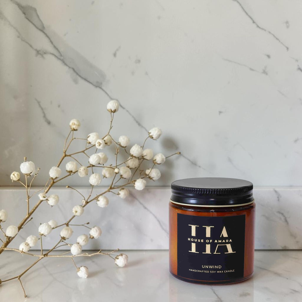 Unwind Calm Relaxing Aromatherapy Travel Candle
