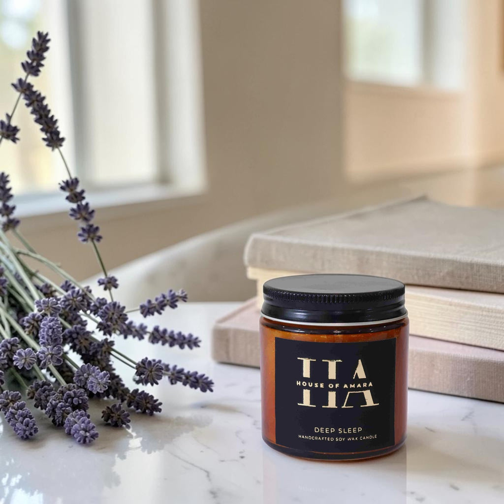 Deep Sleep Lavender Candle – Relaxing Scented Candle