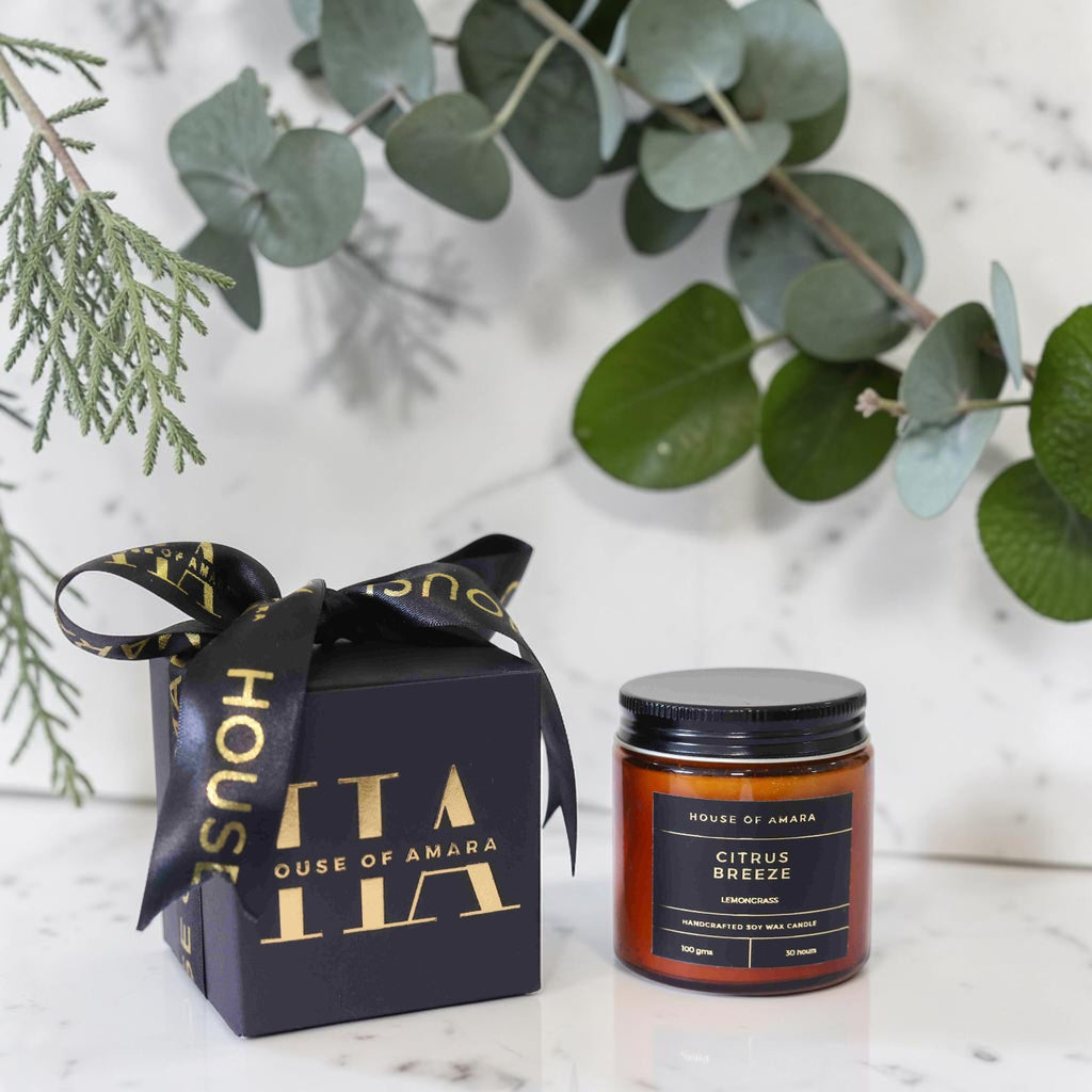 Citrus Breeze Eucalyptus Kaffir Lime Candle