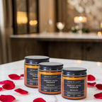 Earthy Rose Heaven Vanilla Rose Candle