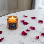 Earthy Rose Heaven Vanilla Rose Candle