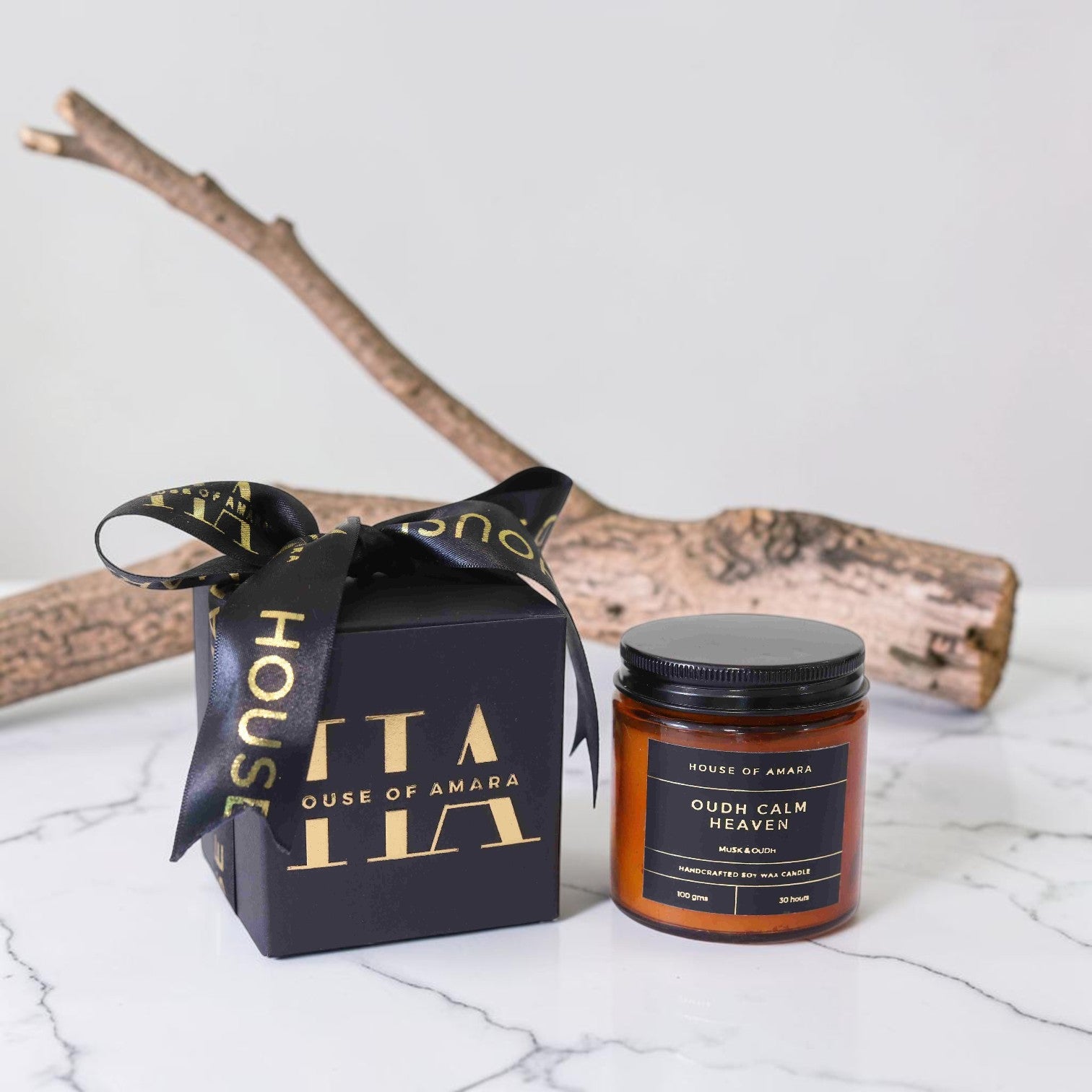 Oudh Heaven Luxurious Oudh Travel Candle