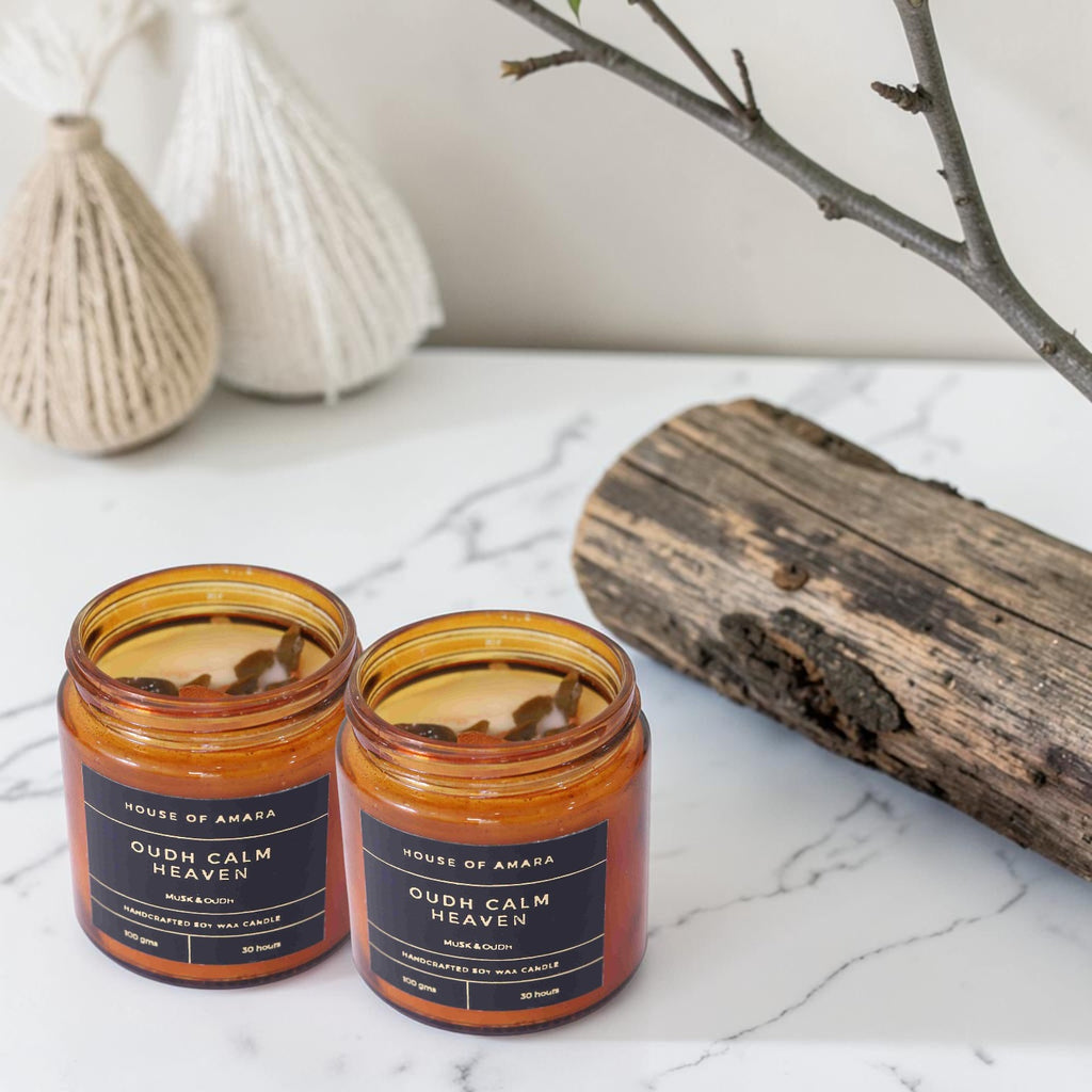 Oudh Heaven Luxurious Oudh Travel Candle