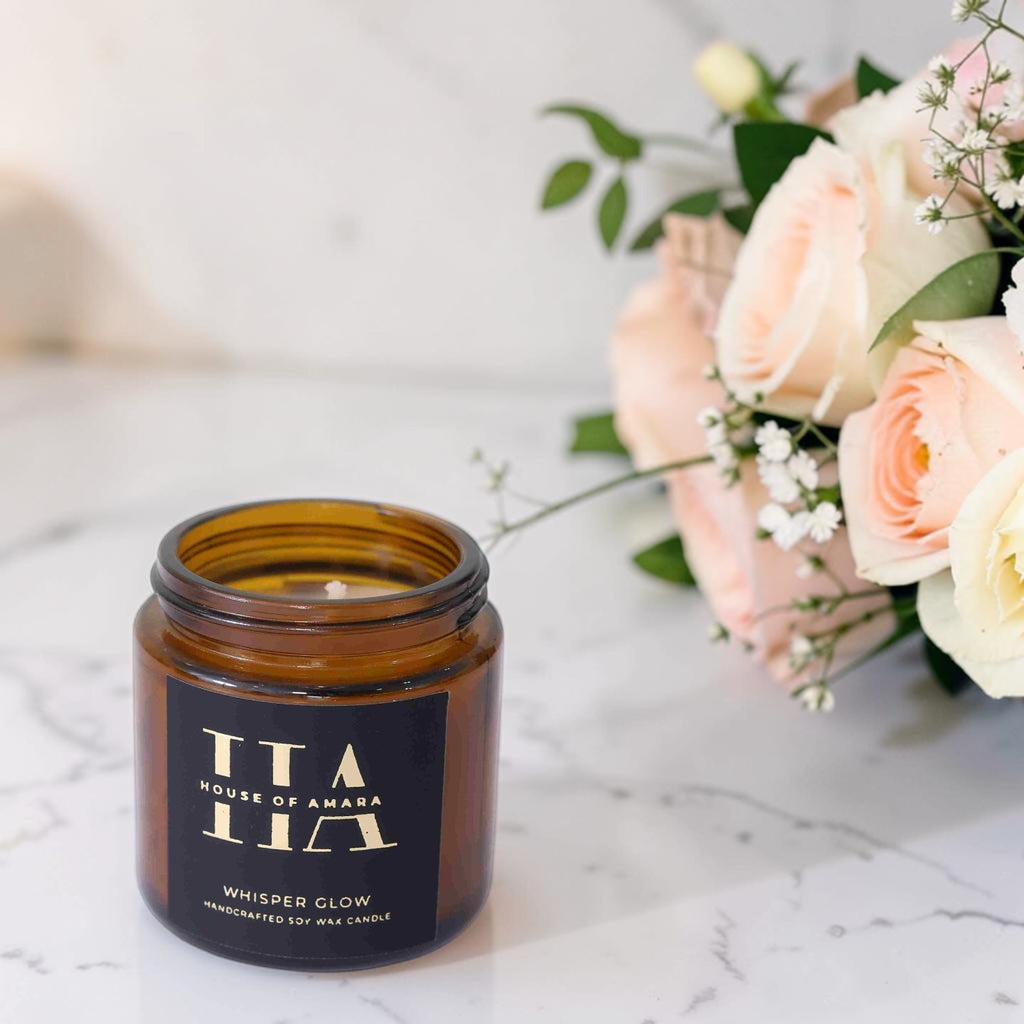 Whisper Glow Elegant Aromatic Travel Candle