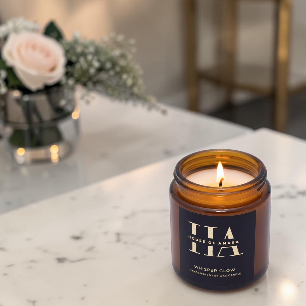 Whisper Glow Elegant Aromatic Travel Candle
