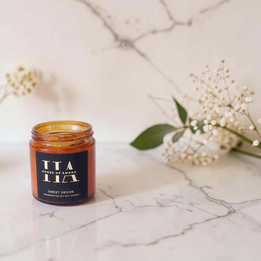 Sweet Desire Bloom Inspired Travel Candle
