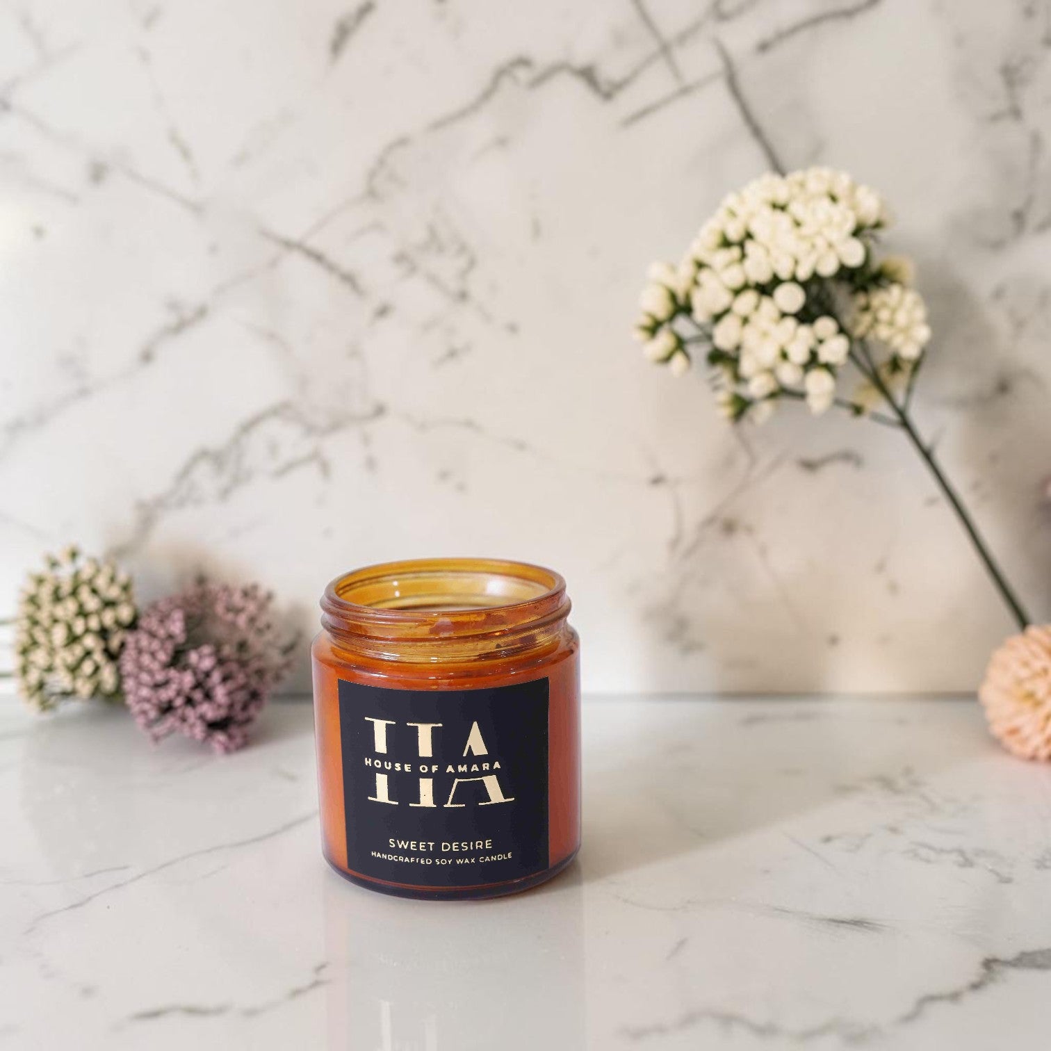 Sweet Desire Bloom Inspired Travel Candle