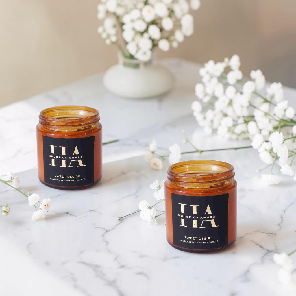 Sweet Desire Bloom Inspired Travel Candle