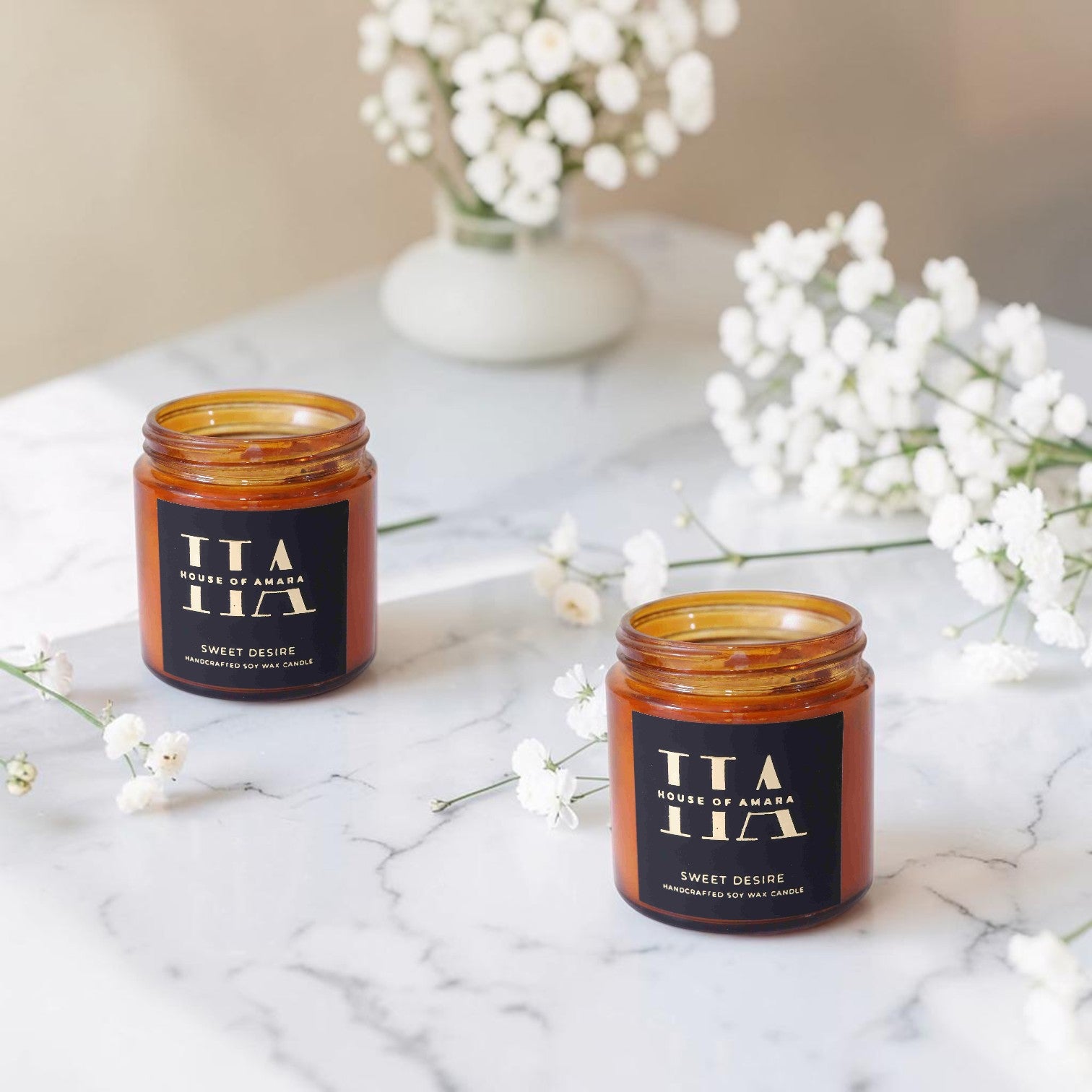 Sweet Desire Bloom Inspired Travel Candle