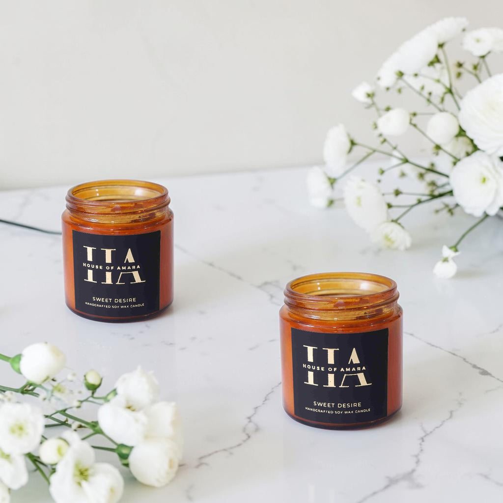 Sweet Desire Bloom Inspired Travel Candle