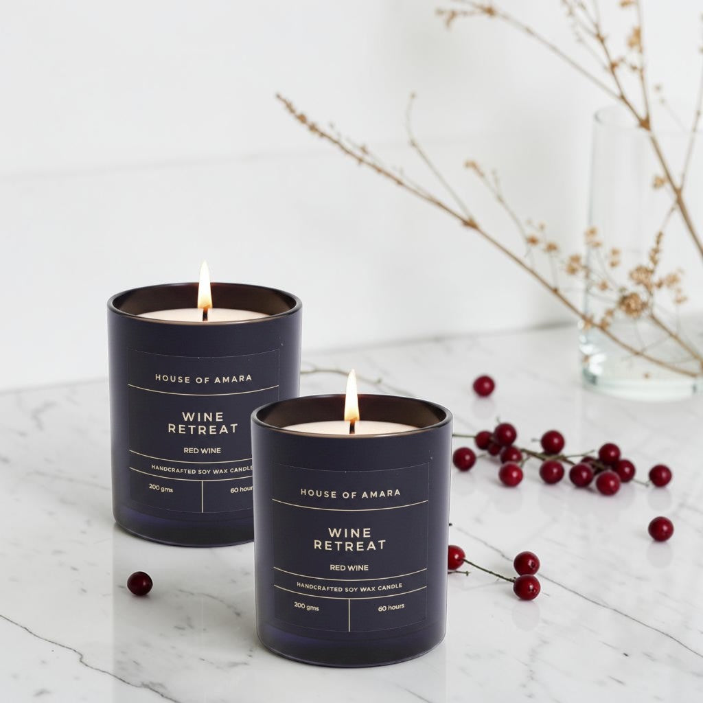 Wine Retreat Signature Candle 200g