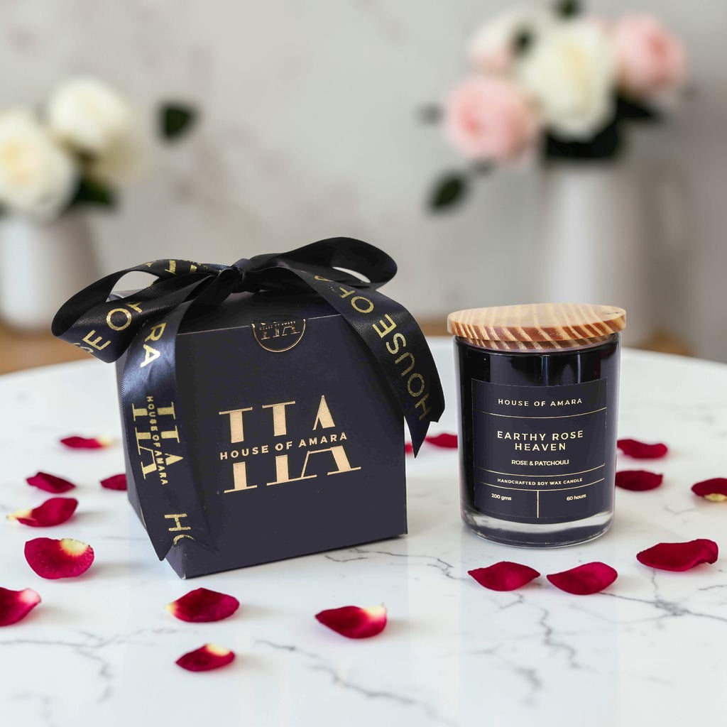 Earthy Rose Heaven Signature Candle 200g