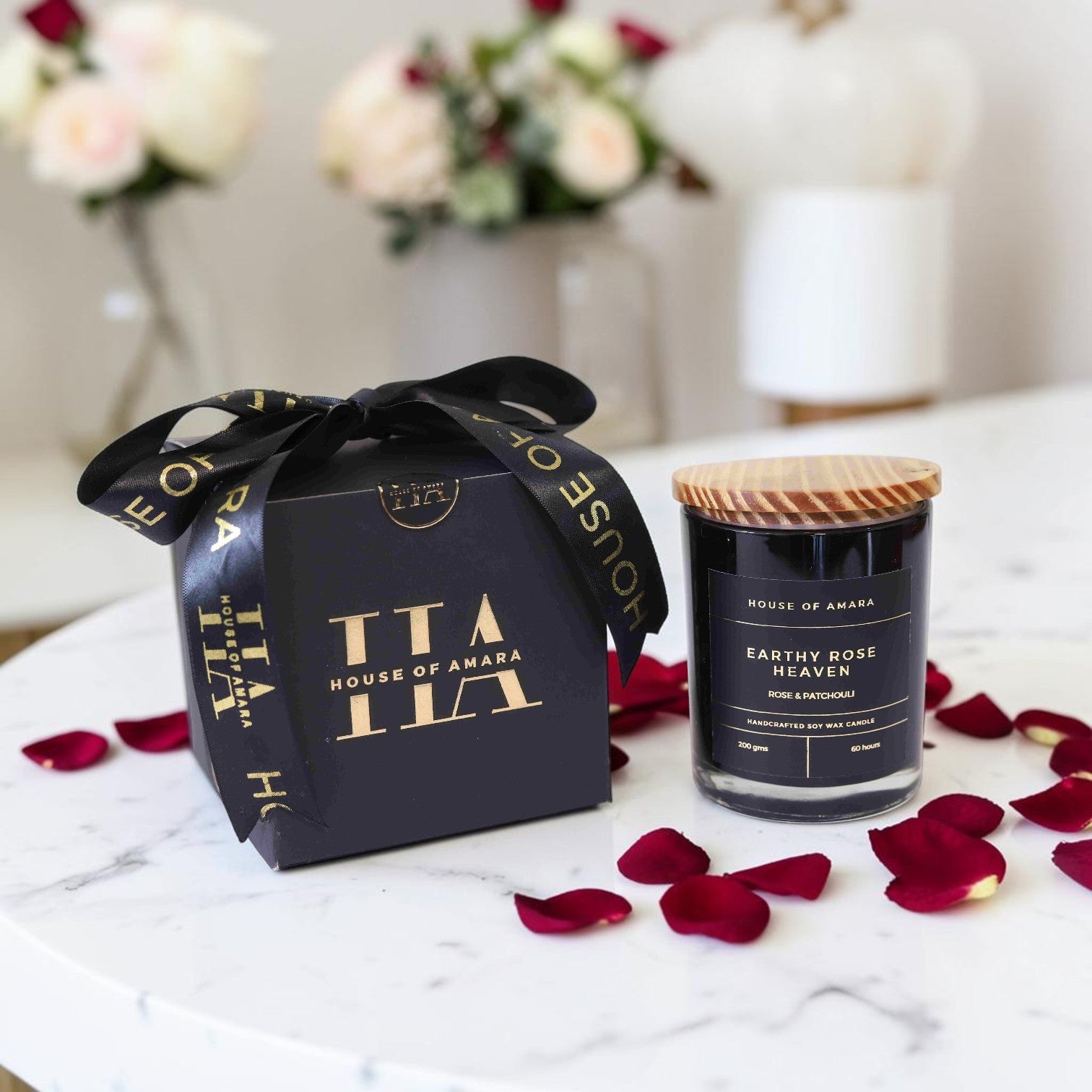 Earthy Rose Heaven Signature Candle 200g
