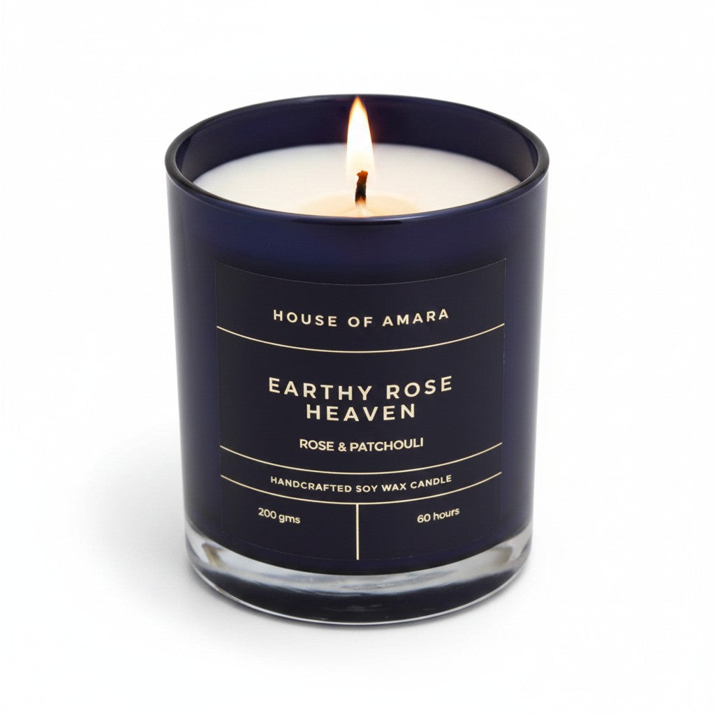 Earthy Rose Heaven Signature Candle 200g