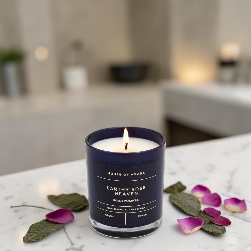 Earthy Rose Heaven Signature Candle 200g