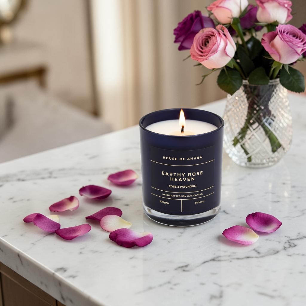 Earthy Rose Heaven Signature Candle 200g