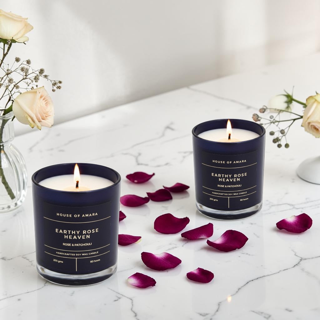 Earthy Rose Heaven Signature Candle 200g