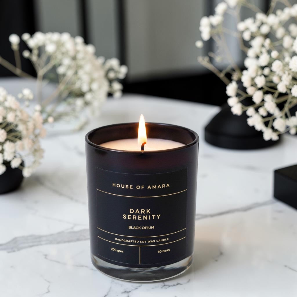 Dark Serenity Signature Candle 200g Secondary image