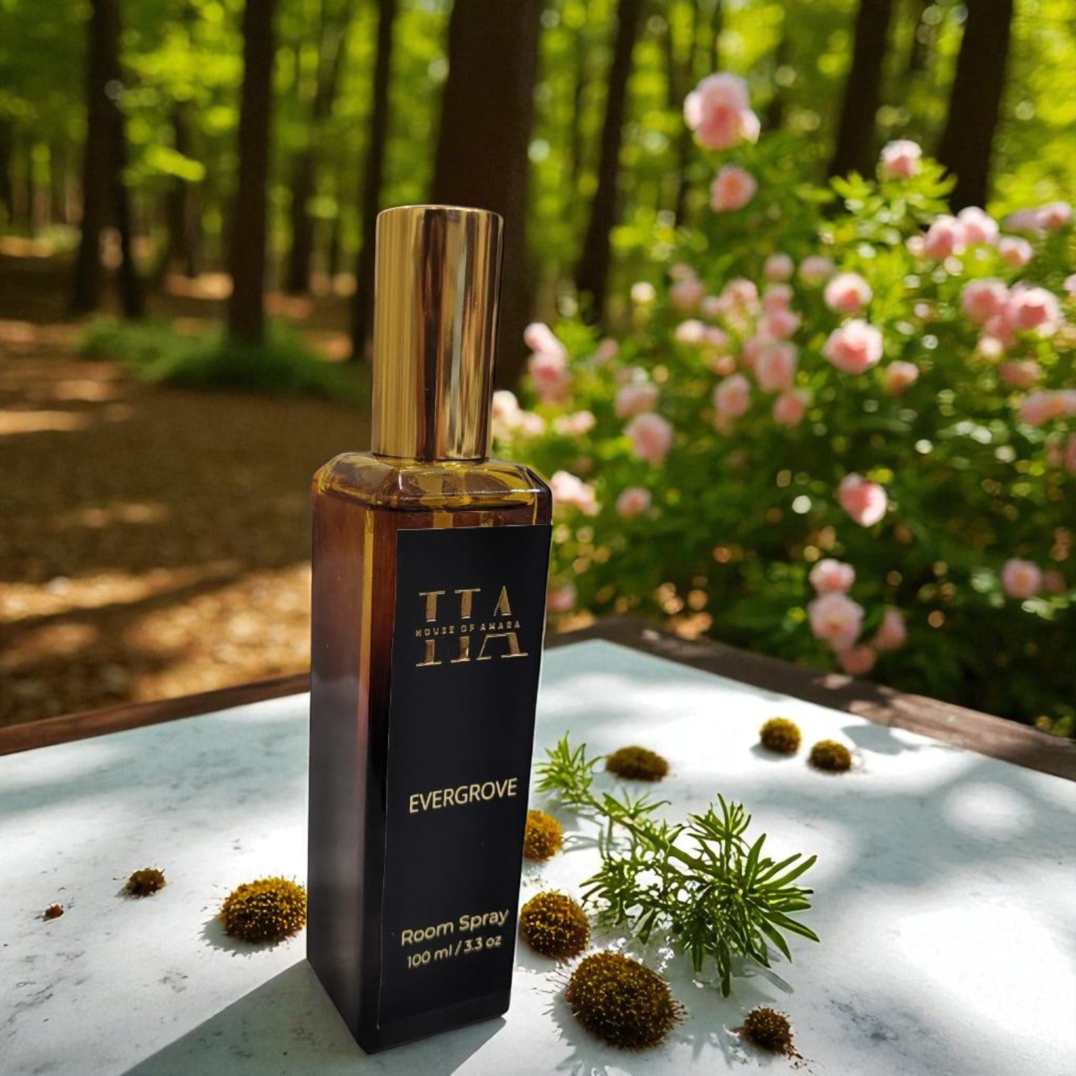 Evergrove Room & Linen Spray – Luxury Floral Freshener (100ml)