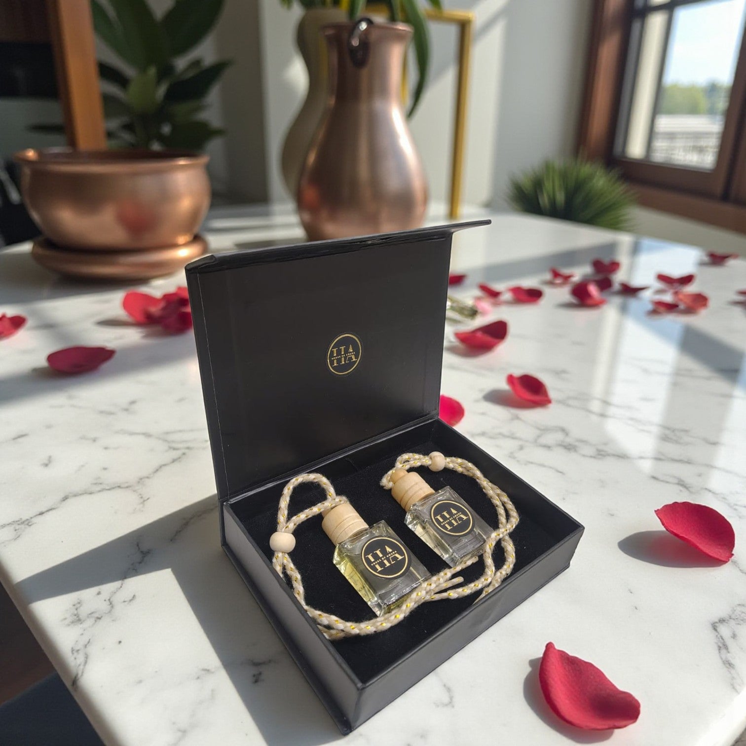 Car Perfume Set | Custom Dual Fragrance