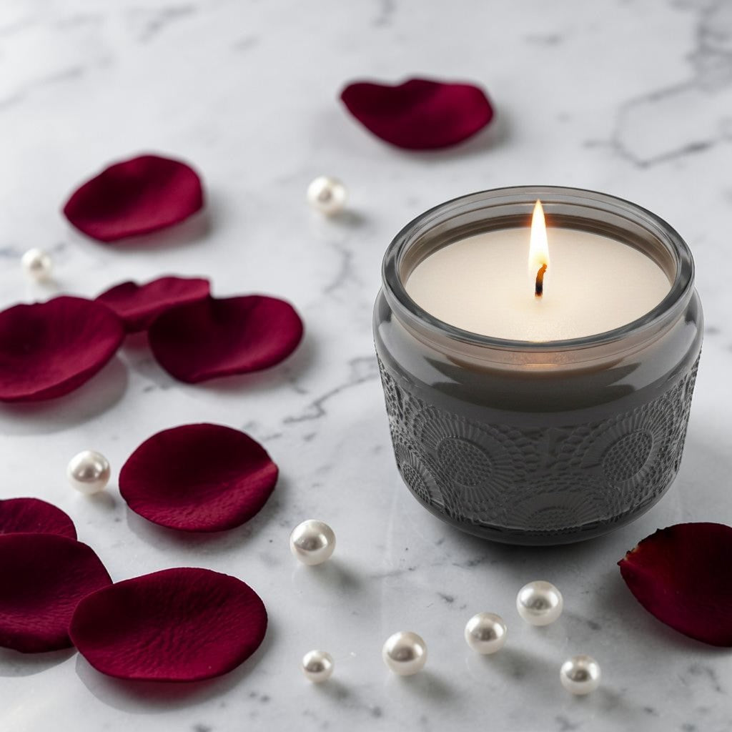 Earthy Rose Heaven Classic Candle 130g Secondary image