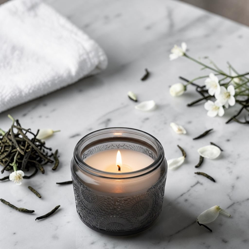Unwind White Tea Classic Candle 130g