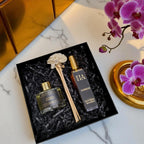 Sattva Aura Luxury Gift Hamper | Reed Diffuser & Room Spray Gift Set