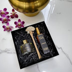 Sattva Aura Luxury Gift Hamper | Reed Diffuser & Room Spray Gift Set
