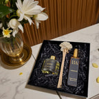 Sattva Aura Luxury Gift Hamper | Reed Diffuser & Room Spray Gift Set