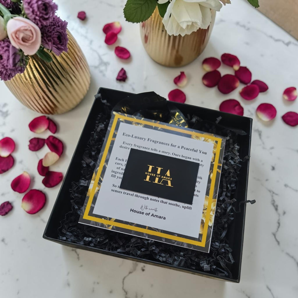 Evening Ritual Luxury Gift Hamper | Scented Candle & Candle Snuffer Set