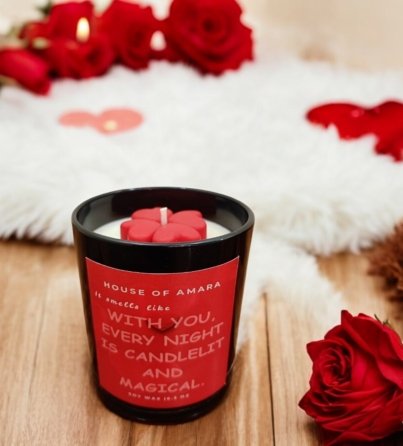 Valentines Candle 2